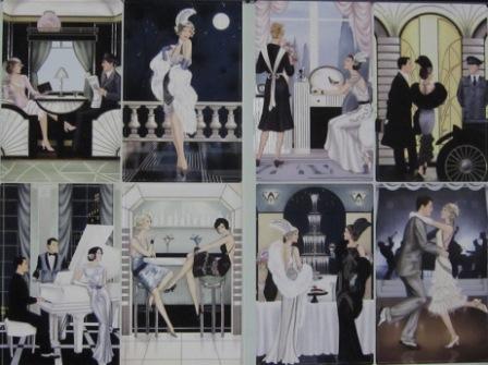 Art Deco Kaartjies